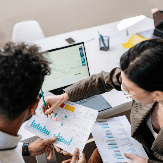 ProfitAI performance analytics illustration